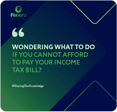 Don’t have enough money to pay your income tax bill?