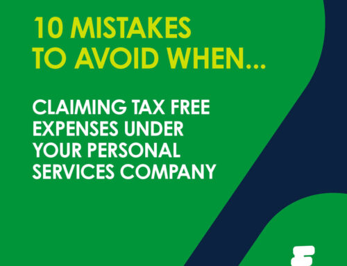 10 mistakes to avoid when claiming tax free expenses under your Personal Services Company